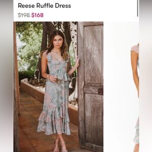 Show Me Your Mumu Reese Ruffle Dress